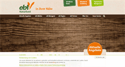 Desktop Screenshot of ebl-naturkost.de